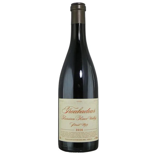 2016 Bob Cabral Wines, Troubadour Pinot Noir, Russian River Valley
