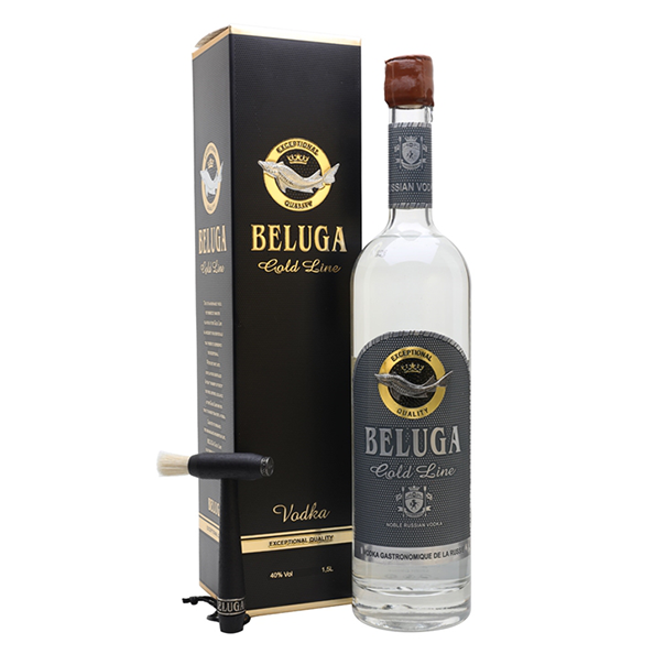  Beluga Gold Line Vodka Official Bottling