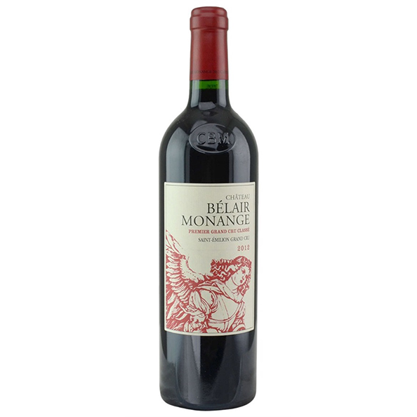 2012 Chateau Belair-Monange Premier Grand Cru Classe B, Saint-Emilion Grand Cru