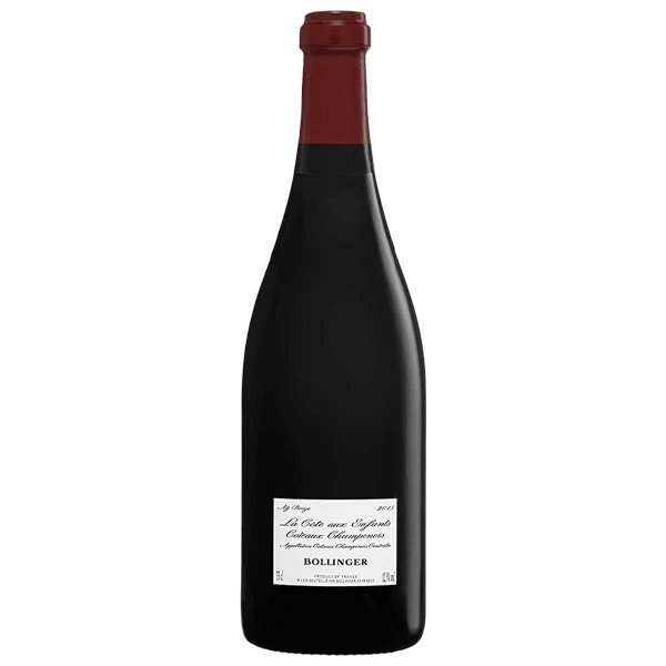 2019 Bollinger, La Cote aux Enfants Rouge, Coteaux Champenois