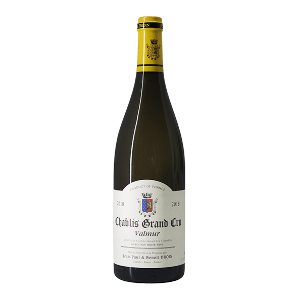 2018 Jean-Paul & Benoit Droin, Chablis Grand Cru, Valmur