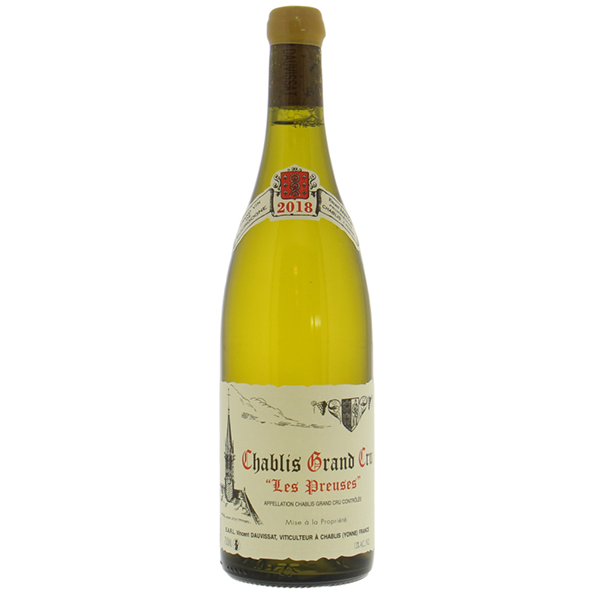 2018 Vincent Dauvissat, Chablis Grand Cru, Preuses