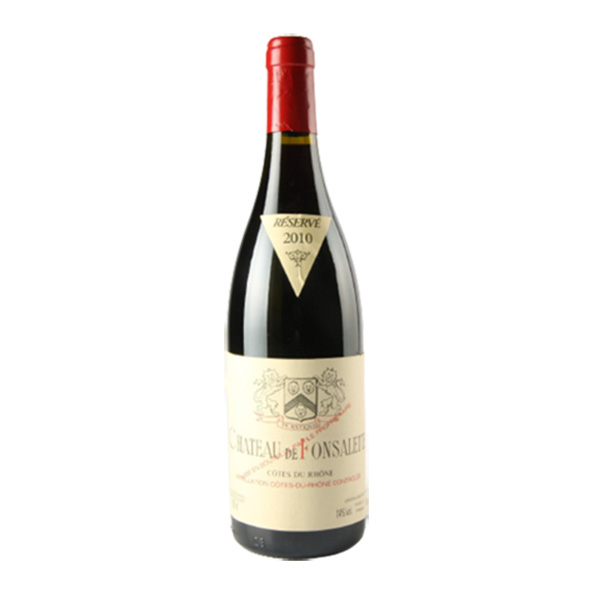 2010 Chateau de Fonsalette, Cotes du Rhone, Rouge