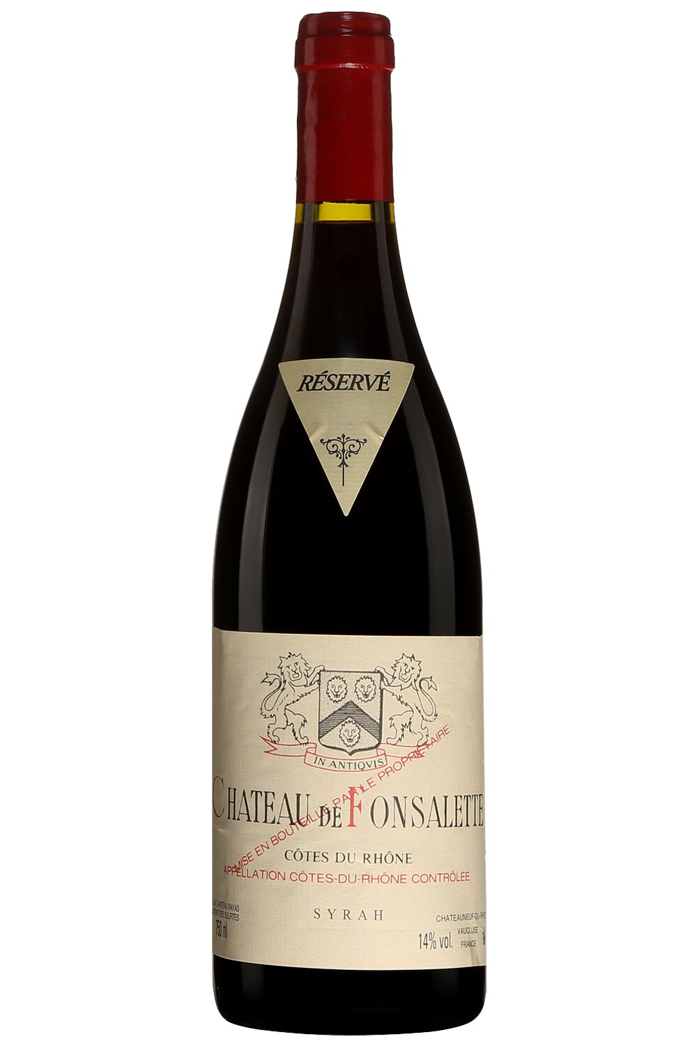 2006 Chateau de Fonsalette, Cotes du Rhone, Syrah