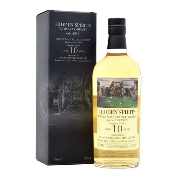 2011 MANNOCHMORE 10 YEAR OLD 2011 (HIDDEN SPIRITS)